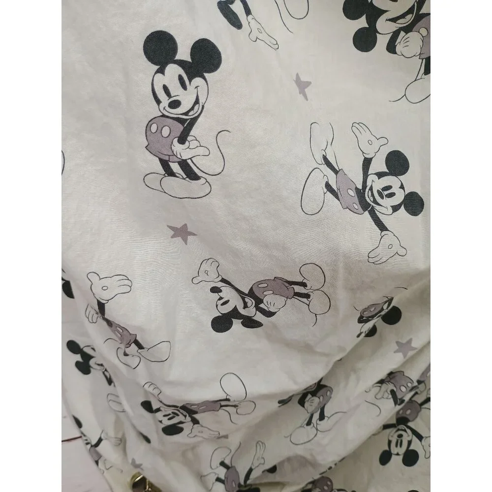 Disney Mickey Mouse toddler Bed Fitted Sheet By Lambs & Ivy 100% Cotton Baby Nur